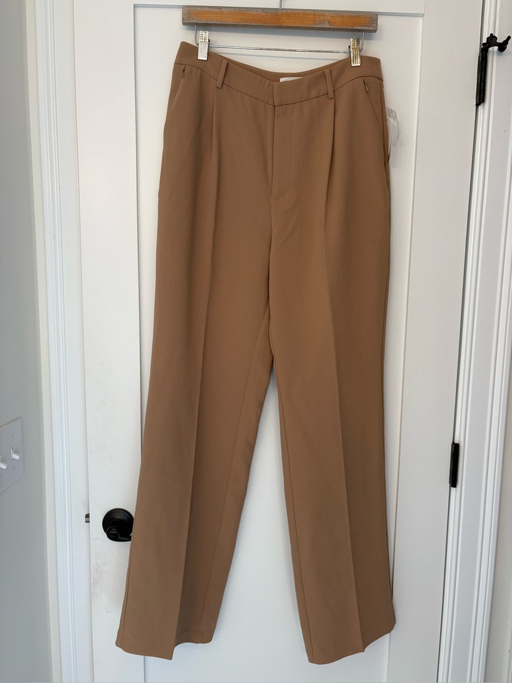 Good American Column Trouser Sz 10 NWT